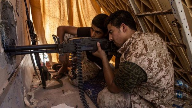 Libya Ulusal Uzlaşma Hükümeti güçleri