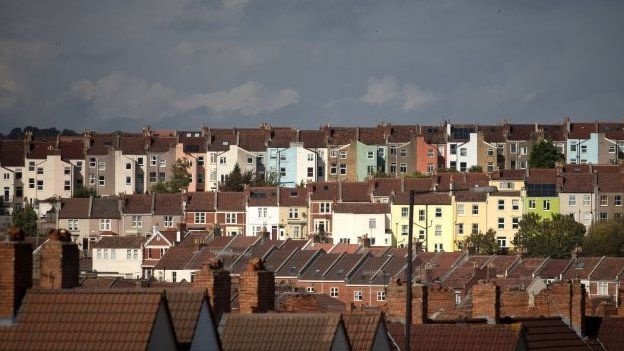 Terraced housing in Bristol