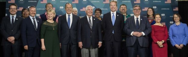Arctic Council foreign ministers gathered in Alaska