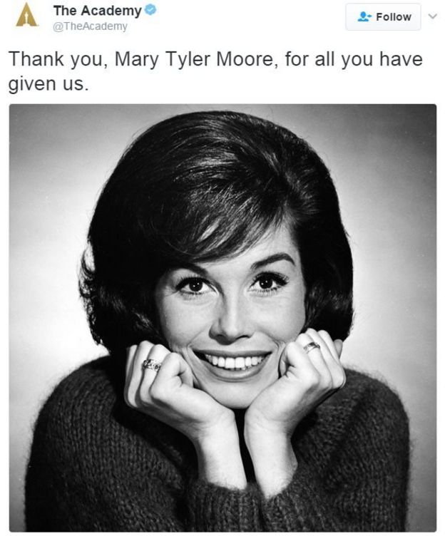 Us Actress Mary Tyler Moore Dies Aged 80 Bbc News 2153