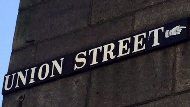 Union Street sign