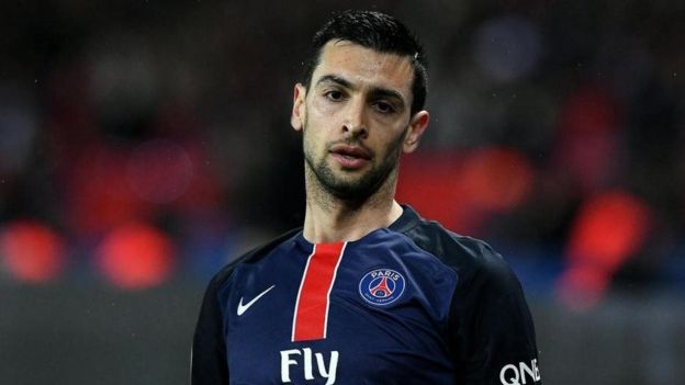 JAVIER PASTORE (Paris St-Germain; kiungo wa kati mshambuliaji ; 28)