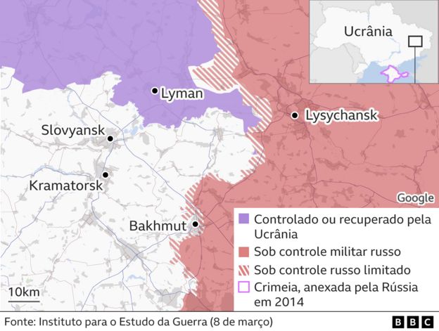 Por Que Ucrânia E Rússia Lutam Ferozmente Pelo Controle De Cidade Em Ruínas Bbc News Brasil 9919