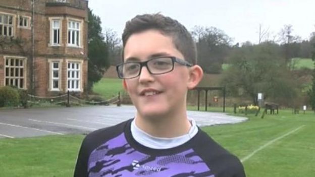 Boy with epilepsy to complete charity challenge - BBC News