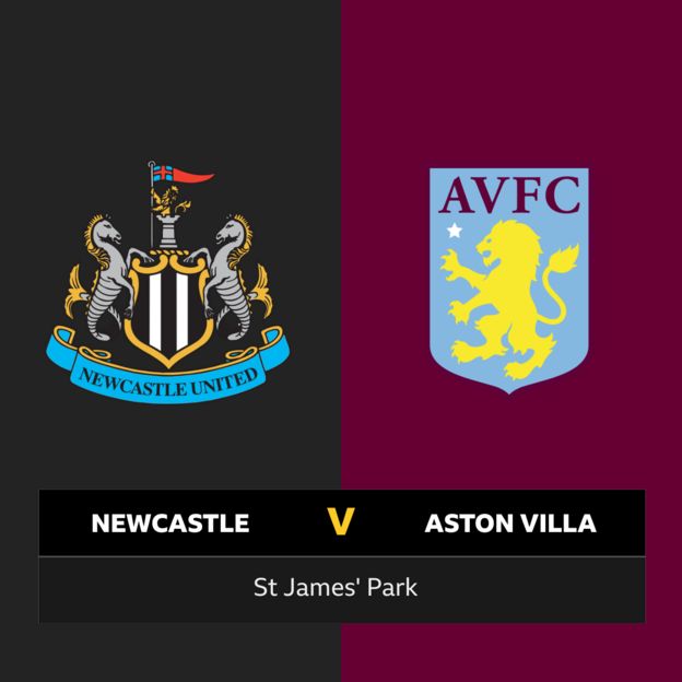 F﻿ollow Newcastle v Aston Villa live BBC Sport