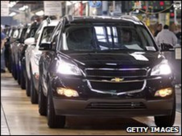 General Motors Sees First Quarterly Profit Since 2007 - BBC News