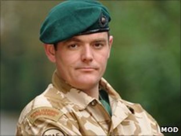 Royal Marine mourned in home town of Wigan - BBC News