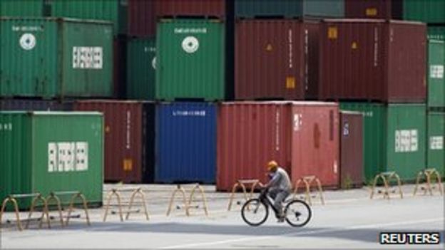 Japanese Exports Rise At Slower Pace - BBC News