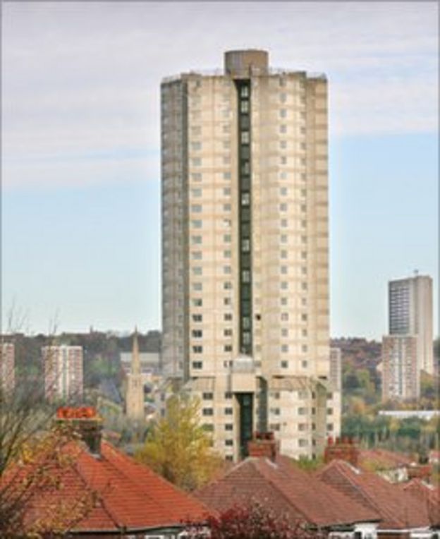 Demolition go ahead for Gateshead's 'rocket' flats BBC News