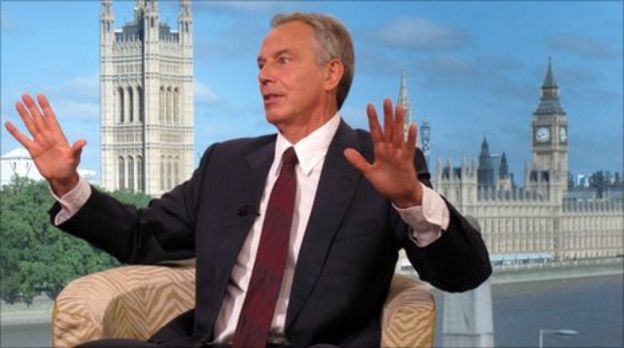 Tony Blair's book: The hidden message - BBC News