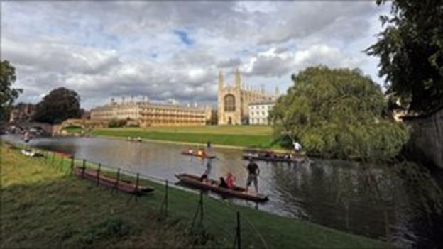 Cambridge Knocks Harvard Off Top Of University Table - BBC News