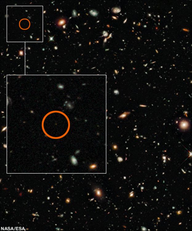 Galaxy is most distant object yet - BBC News