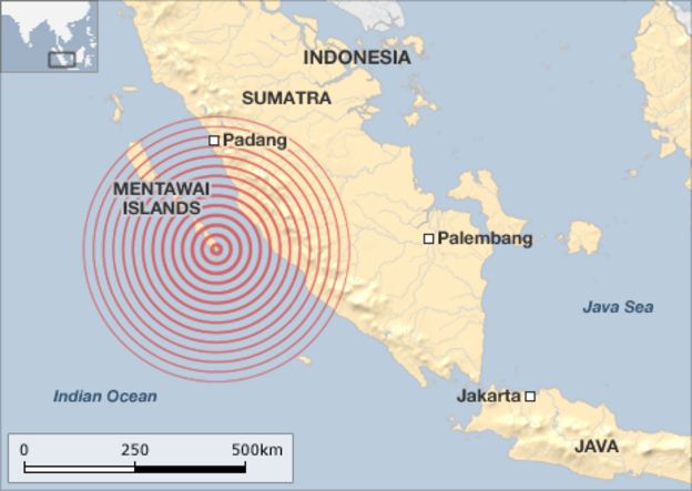 Indonesia Tsunami Deaths Increase After Sumatra Quake Bbc News 2817