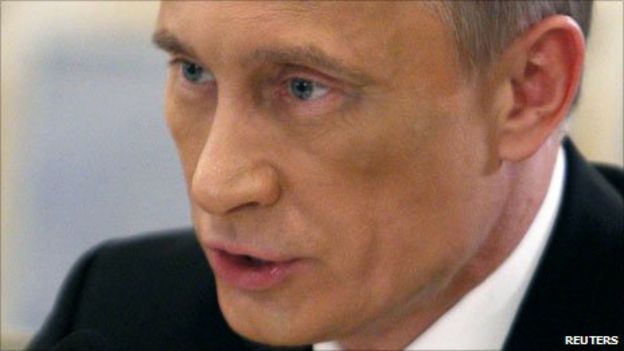 Putin Black Eye Sparks Rumours In Russia And Ukraine Bbc News