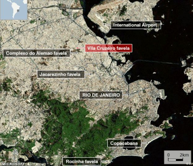 Brazilian soldiers deployed to Rio favela - BBC News