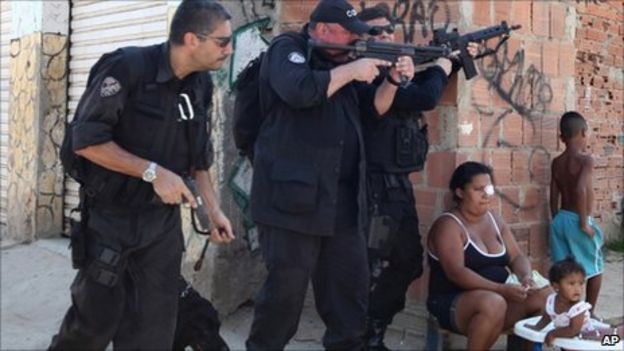 Rio Police Raids Fatal Blow To Favela Drug Gangs Bbc News