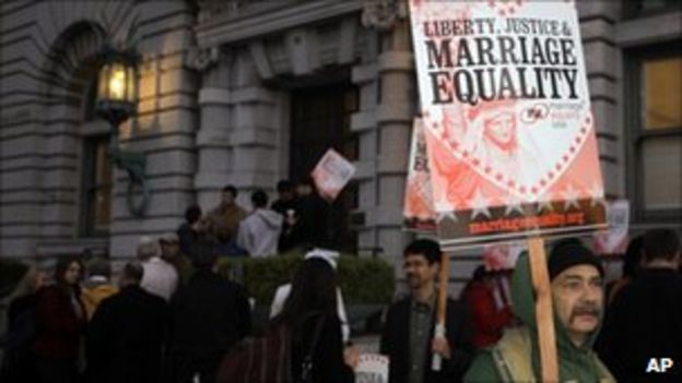 Court To Rule On California's 'Proposition 8' Gay Marriage Ban - BBC News