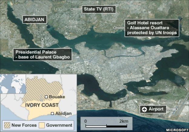 UN chief warns of 'real risk' of Ivory Coast civil war - BBC News