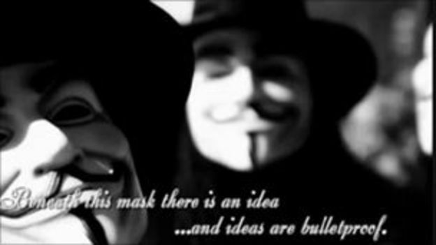 Anonymous urges global protests - BBC News