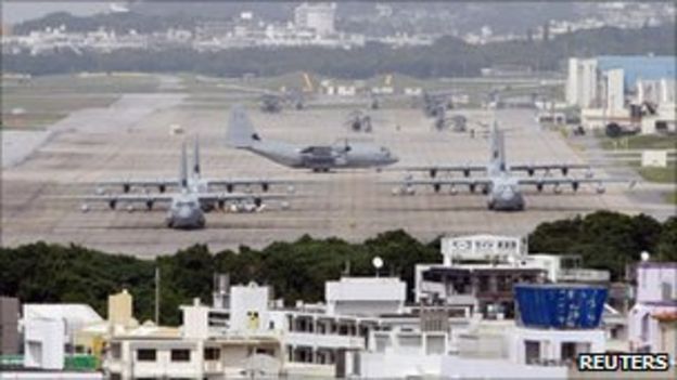 Okinawa Deal Between Us And Japan To Move Marines Bbc News