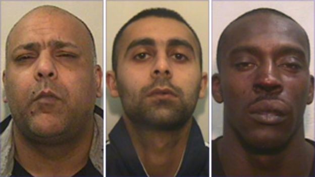 Five Men Are Jailed Over Salford Shop Shooting Bbc News