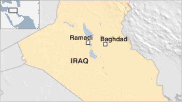 Iraq city of Ramadi hit by attacks on police station - BBC News