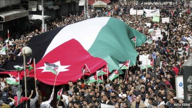 Middle East Protests: Jordan Sees Biggest Reform Rally - Bbc News