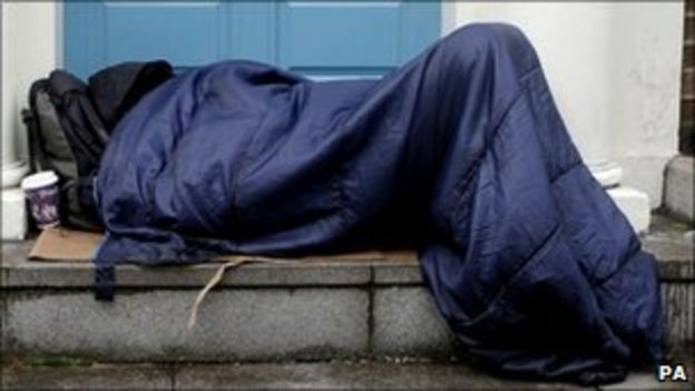 Scottish Homeless Numbers Lowest For A Decade BBC News    51578023 Homelesspa 