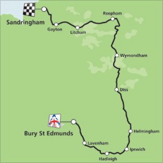 tour of britain in suffolk