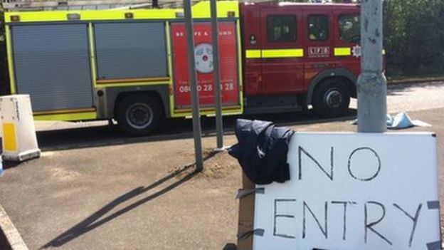 Crews Continue To Battle UK Fires - BBC News