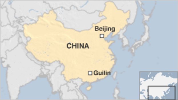 China: 20 workers engulfed by landslide near Guilin - BBC News