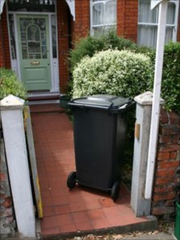 Smaller bins 'key' for Newport recycling boost report BBC News