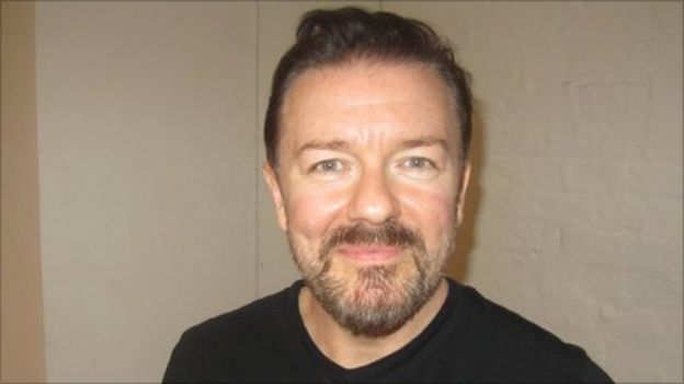 Ricky Gervais' new TV show Talking Funny 'is about art' - BBC News