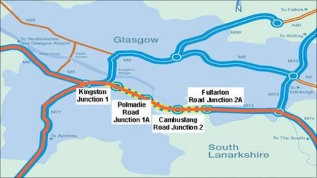 M74 Extension Marked Difference For Road Users BBC News m74-extension-marked-difference-for-road-users-bbc-news