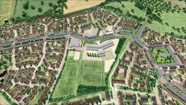 Cranbrook Eco Town New £5m Station Opens Bbc News