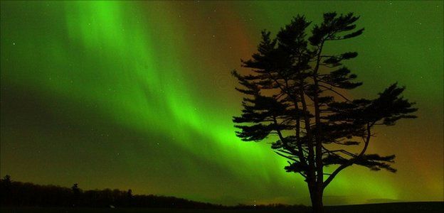 Northern Lights viewed from Ontario