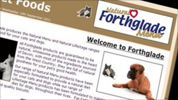 Devon pet food maker Forthglade in administration BBC News