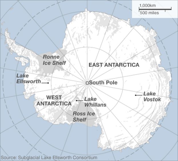 'New frontier' of Antarctic lake exploration - BBC News