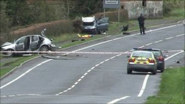 Man And Teens Arrested Over Enniskillen Crash Bbc News 