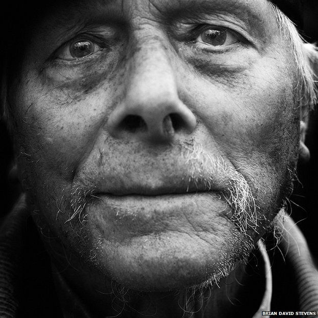 Photographer Brian David Stevens' portraits of war veterans - BBC News