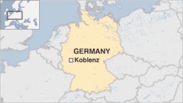 WWII Bomb In Rhine Near Koblenz Successfully Defused - BBC News