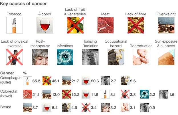 Over 40 Of Cancers Due To Lifestyle Says Review Bbc News 6700
