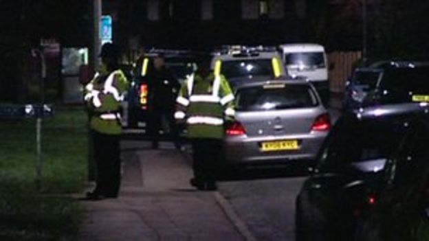 Armed officers surround suspected gunman in Lancashire - BBC News