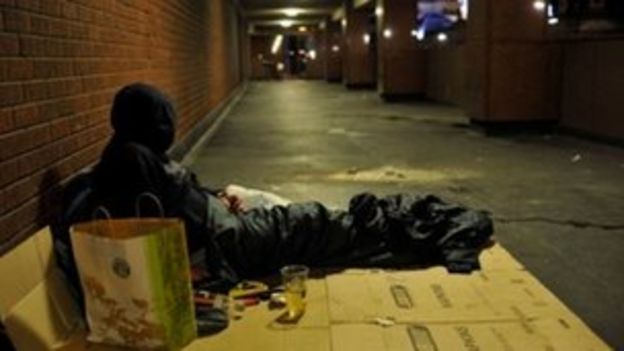 The Reality Of Rough Sleeping In The City Of London - BBC News