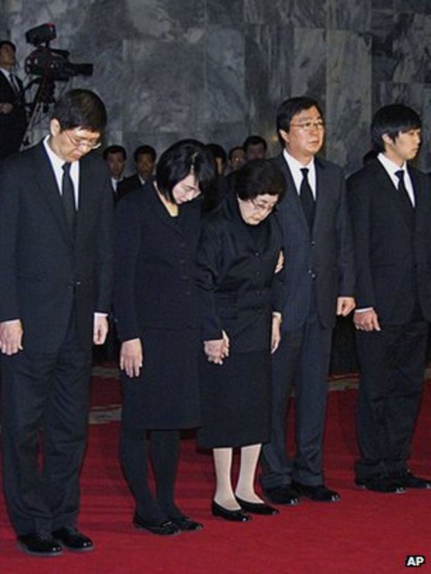 South Korea ex-First Lady Lee Hee-ho meets Kim Jong-un - BBC News