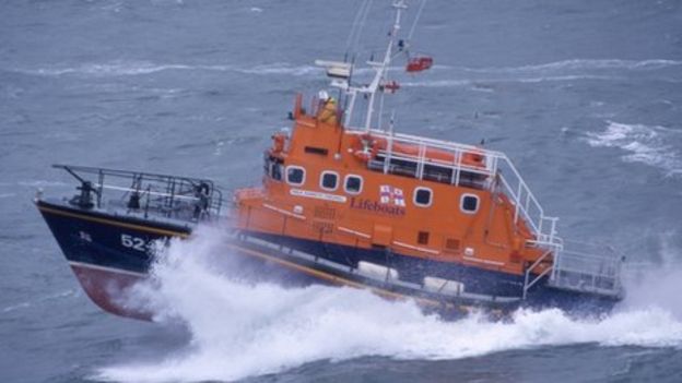 New Portishead lifeboat station is opened - BBC News