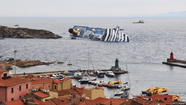 Pictures: Cruise ship rescue effort - BBC Newsround