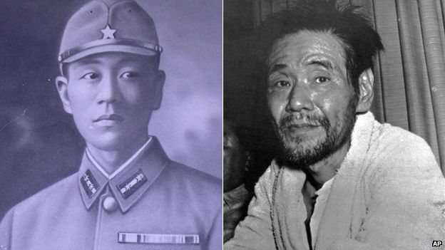 Shoichi Yokoi in 1941 and 1972