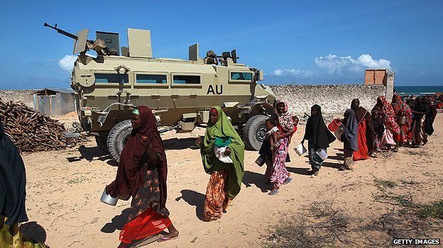 AU troops in Somalia