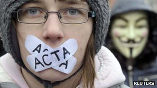 Acta Germany Delays Signing Anti Piracy Agreement Bbc News